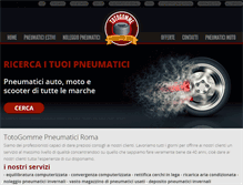 Tablet Screenshot of pneumaticiroma.it